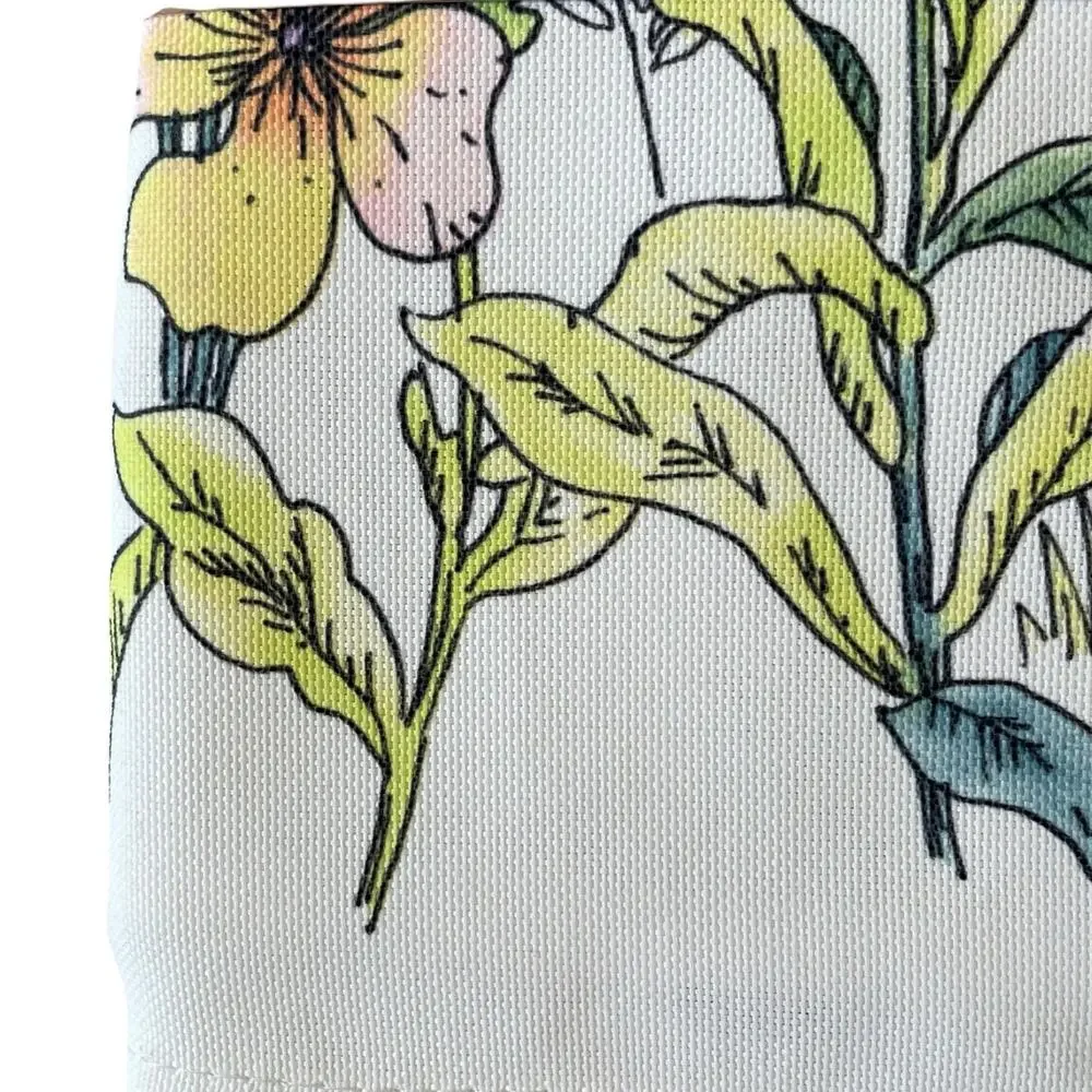 The Farmhouse Spring Floral Bunnies Easter Tablecloth 60x84 Pop of Color New